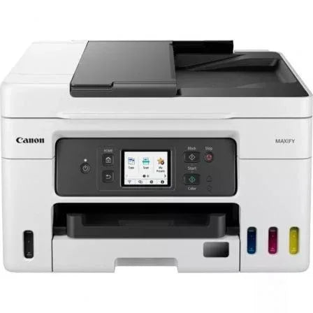 Multifunción Recargable Canon MAXIFY GX4050 MegaTank WiFi/ Fax/ Dúplex/ Blanca - PixelPlaza