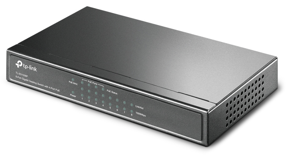 Switch 8 puertos 10 100mbps con
