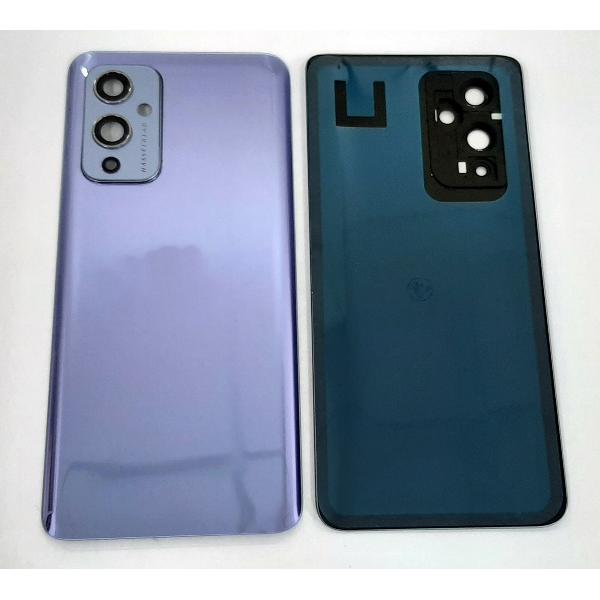 Tapa trasera o tapa bateria purpura para Oneplus 9 mas cubierta camara