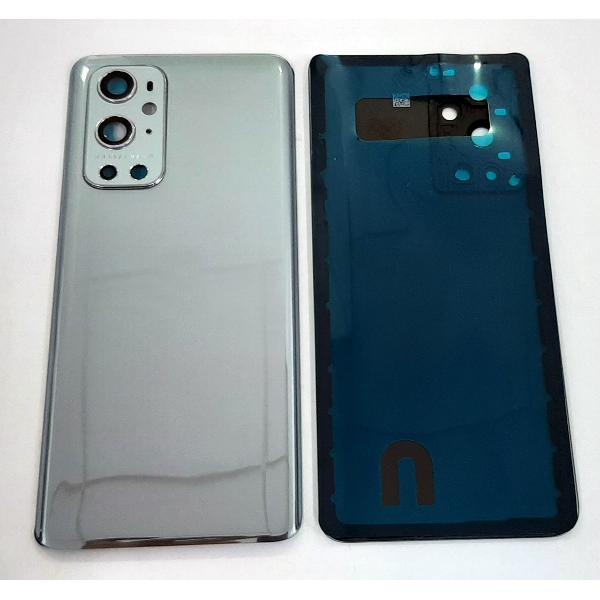 Tapa trasera o tapa bateria plata para Oneplus 9 Pro mas cubierta camara