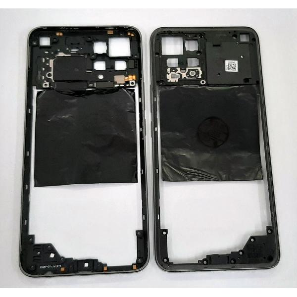 Carcasa central o marco gris para Realme 8 5G RMX3241 calidad premium