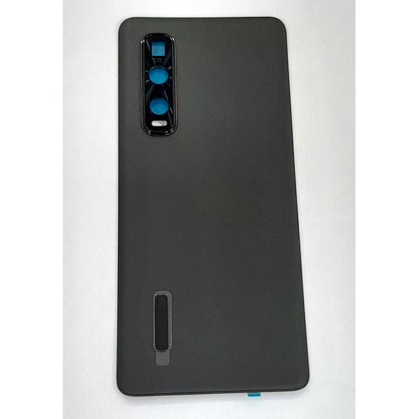 Tapa trasera o tapa bateria gris para Oppo Find X2 Pro mas cubierta camara