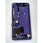 Pantalla LCD para Xiaomi Mi Note 10 mas tactil negro mas marco purpura calidad premium