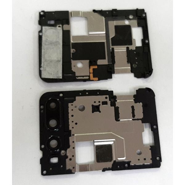 Carcasa sujecion mas cubierta camara negra para Huawei Y9 Prime 2019 calidad premium