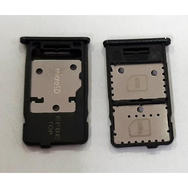 Soporte o bandeja sim negra para Samsung Galaxy M62 calidad premium