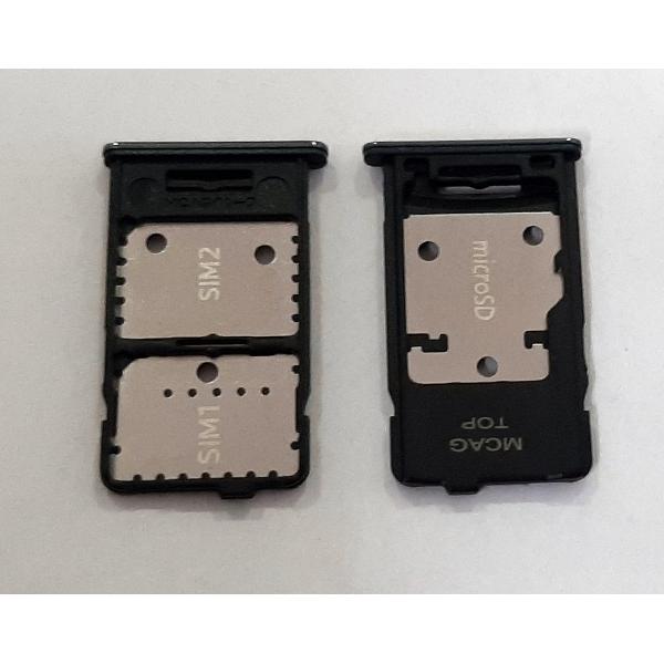 Soporte o bandeja sim dorada para Samsung Galaxy M62 calidad premium