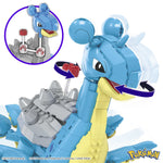 Figura Mattel mega construx pokemon lapras 527 piezas