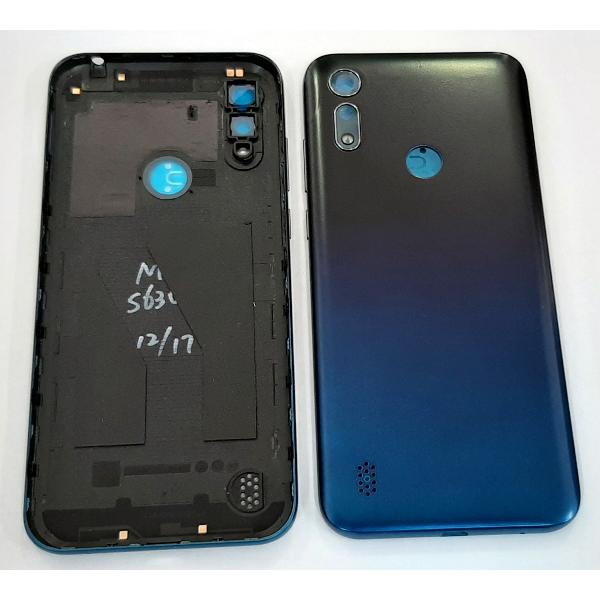 Tapa trasera o tapa bateria azul para Motorola Moto E6I