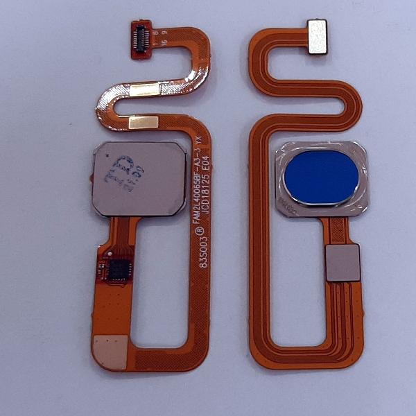 Flex boton home azul para Oppo A3 calidad premium