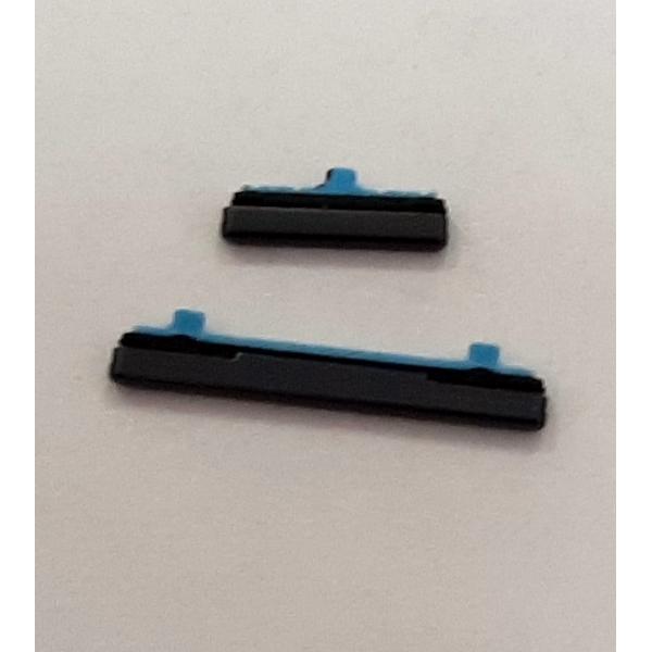 Set 2 botones negros para Samsung Galaxy Note 10 SM-N970F SM-N970 N970F N970 calidad premium