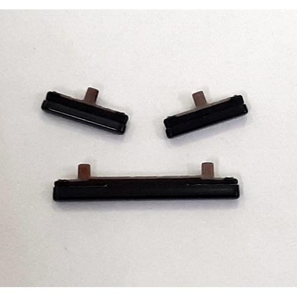Set 3 botones negros para Samsung Galaxy Note 8 SM-N950F calidad premium