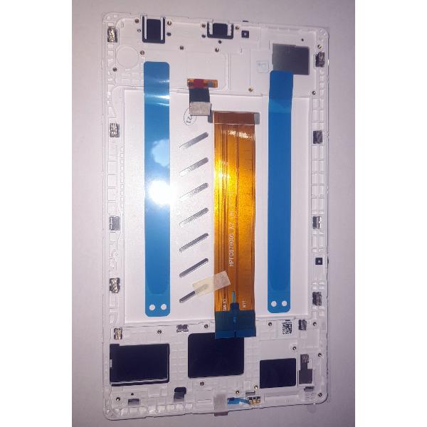 Pantalla lcd para Samsung Galaxy Tab A7 Lite Wifi GH81-20639A SM-T220 tactil silver mas marco Service Pack Premium