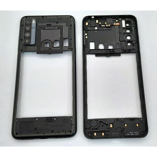 Carcasa trasera negro para TCL 20SE T671H calidad premium