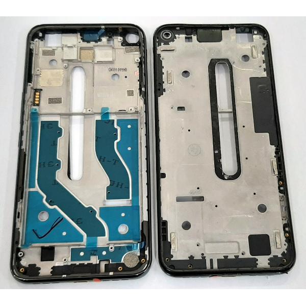 Carcasa frontal o marco negro para TCL 10 5G T790Y calidad premium
