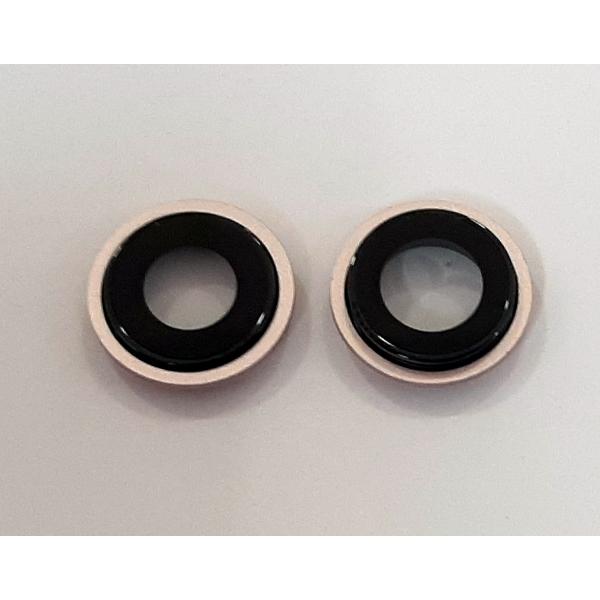 Set 2 cubiertas camara rosas para IPhone 13 IPhone 13 Mini calidad premium