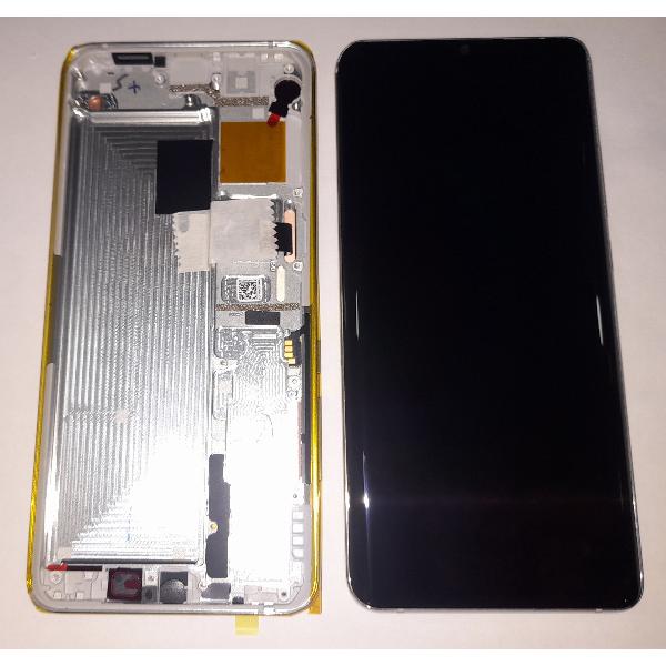Pantalla LCD para Xiaomi Mi Note 10 Note 10 Pro Mi Note 10 Lite 56000200F400 tactil negro mas marco blanco Service
