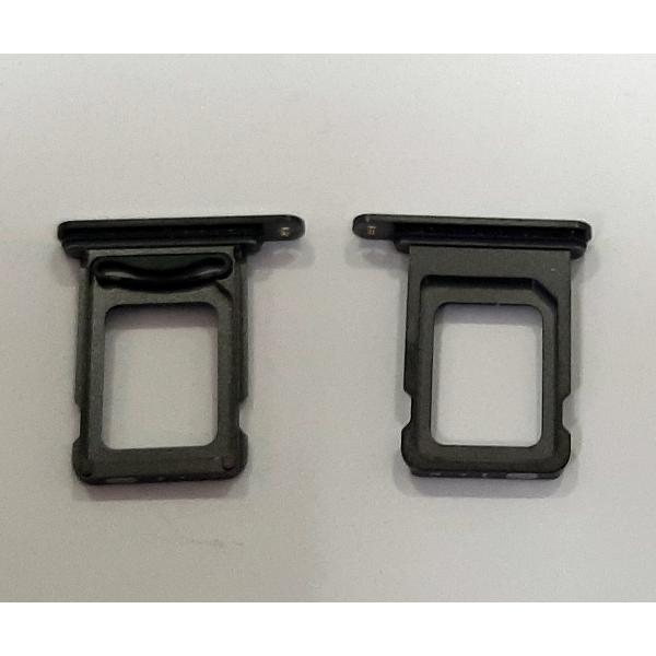 Soporte o bandeja dual sim azul para iPhone 13 Pro max calidad premium