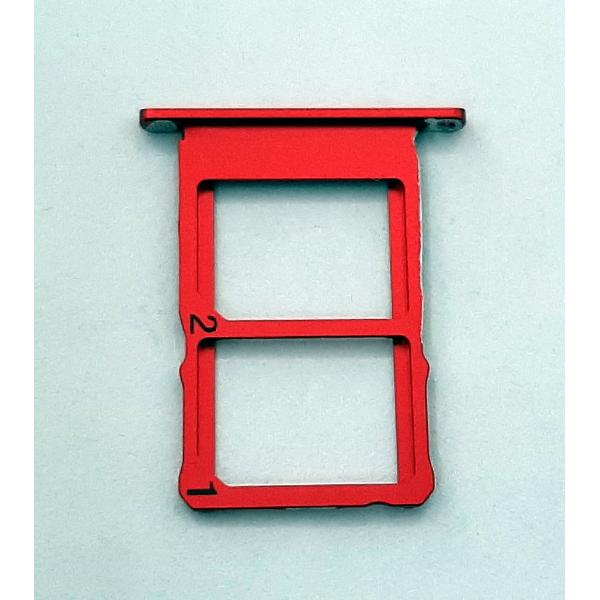 Soporte o bandeja sim roja para ZTE Nubia Red Magic 3 NX629J calidad premium