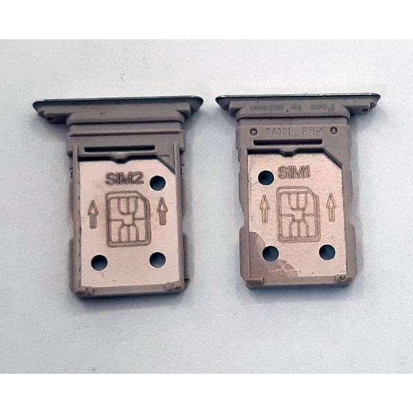 Soporte o bandeja dual sim silver para Realme x50 Pro 5G calidad premium