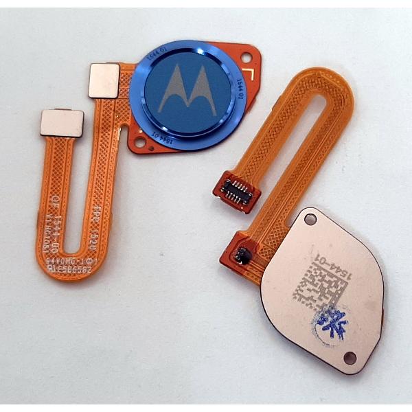 Flex boton home azul para Motorola Moto E7 Plus XT2081 calidad premium