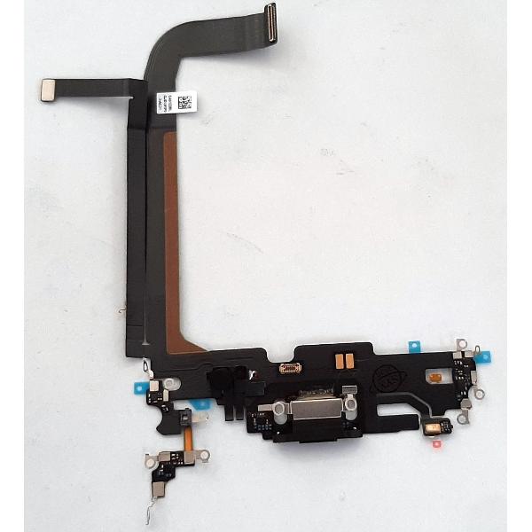 Flex puerto carga negro para IPhone 13 Pro Max calidad premium