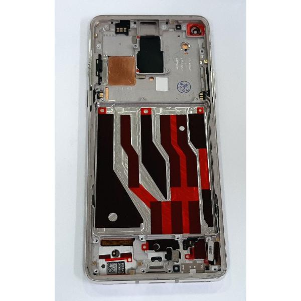 Pantalla LCD para Oneplus 8 mas tactil negro mas marco plata calidad premium