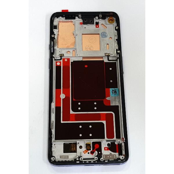 Pantalla lcd para oneplus 9 mas tactil negro mas marco gris calidad premium Versión China