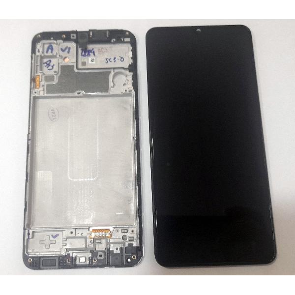 Pantalla lcd para Samsung Galaxy M32 SM-M325F GH82-26193A GH82-25981A tactil negro mas marco service pack