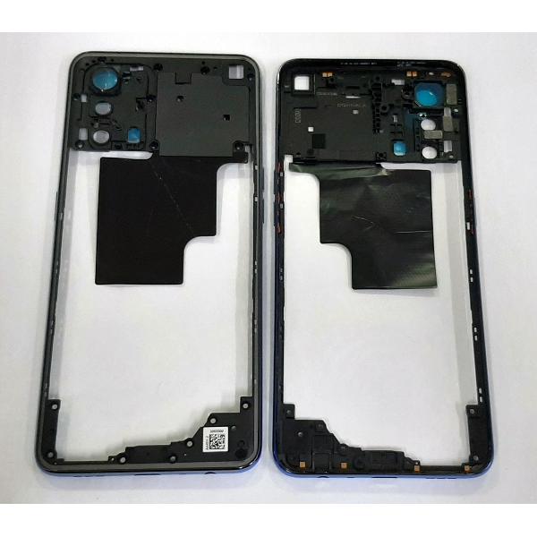 Carcasa trasera o marco azul para Oppo A74 5G calidad premium