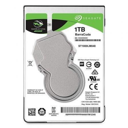 Disco Duro Seagate BarraCuda 1TB/ 2.5"/ SATA III/ 128MB - PixelPlaza