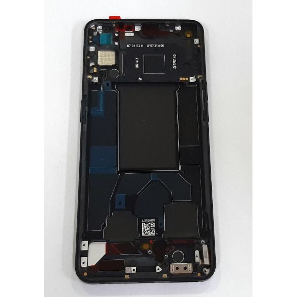 Pantalla lcd para Oppo Reno 6 5G mas tactil negro mas marco negro calidad premium