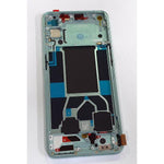 Pantalla lcd para Oppo Reno 6 5G mas tactil negro mas marco verde calidad premium