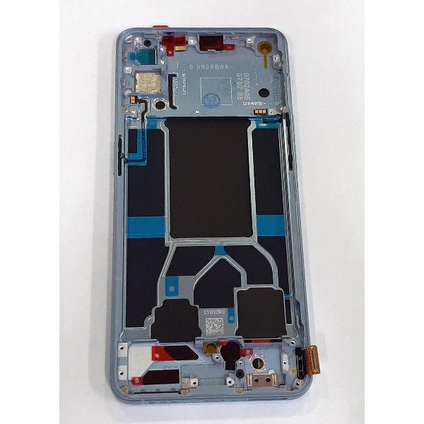 Pantalla lcd para Oppo Reno 6 5G mas tactil negro mas marco azul calidad premium