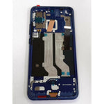 Pantalla lcd para ZTE Axon 11 5G mas tactil negro mas marco azul calidad premium
