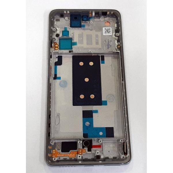 Pantalla lcd para Xiaomi  11T  11T Pro mas tactil negro mas marco plata calidad premium