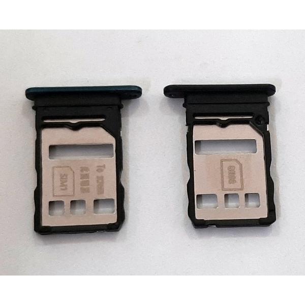 Soporte o bandeja dual sim verde para Huawei Honor 50 5G calidad premium