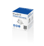 Enchufe universal Ewent ew1480 eu - usa - uk - aus - china a europa schuko