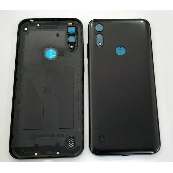Tapa trasera o tapa bateria negra para Motorola Moto E6S