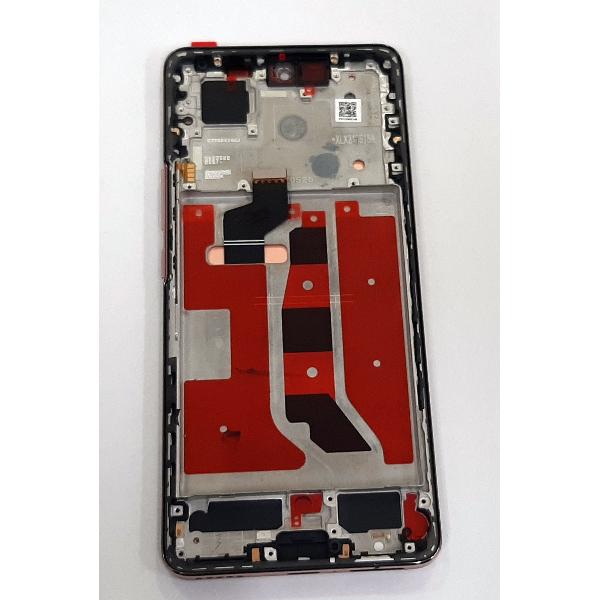 Pantalla lcd para Huawei Honor 50 5G mas tactil negro mas marco rosa calidad premium