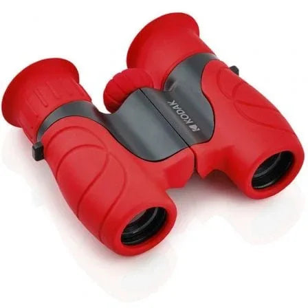 Prismáticos Kodak BCS100/ Zoom 8X/ 21mm/ Rojos - PixelPlaza