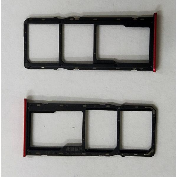 Soporte o bandeja sim roja para Realme c3 calidad premium