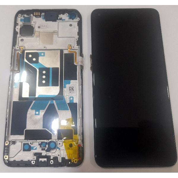 Pantalla lcd para Realme GT 5g 4906723 mas tactil negro mas marco negro Service Pack Premium