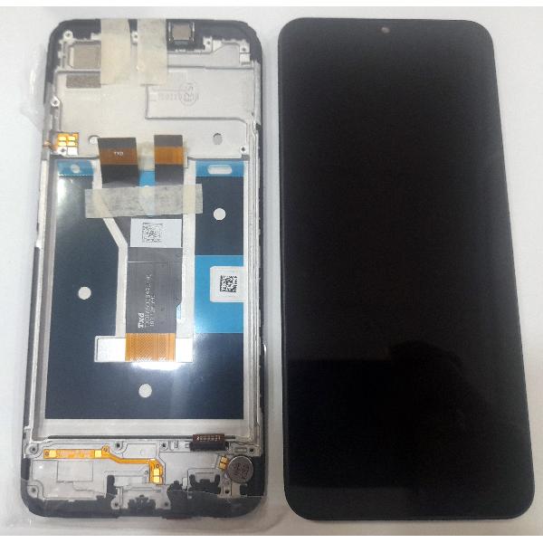 Pantalla lcd para Realme C11 2021 mas tactil negro mas marco negro Service Pack
