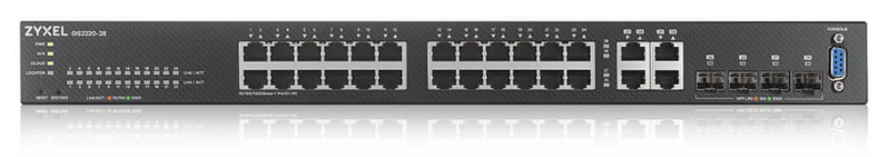 Switch 28 puertos zyxel gs2220 - 28 - eu0101f