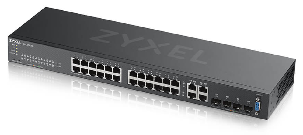 Switch 28 puertos zyxel gs2220 - 28 - eu0101f