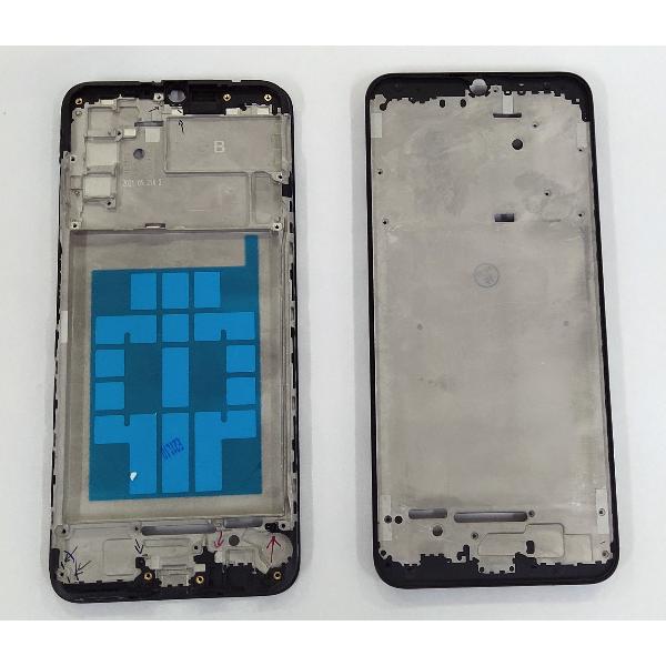 Carcasa central o marco negro para Samsung Galaxy A03s 2021 A037G calidad premium