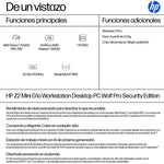 Mini ordenador Hp z2 mini g1a wsl2 ds raimp - 390 32GB SSD 1TB