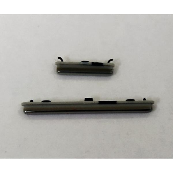 Set 2 botones platas para Samsung galaxy a31 a315F calidad premium