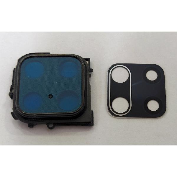 Cubierta camara negra para Xiaomi Redmi Note 9s calidad premium