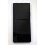 Pantalla lcd para Sony Xperia 10 III PDX-213 mas tactil negro mas marco azul calidad premium